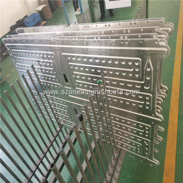 Heat management water liquid cold aluminum cooling plate